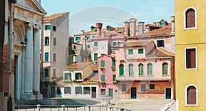 Houses in Italy, european city