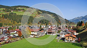 Houses at Kirchberg in tirol - Kitzbuhel Austria