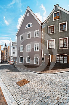 Houses in Landsberg am Lech, industrial filter