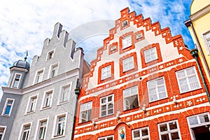 Houses in Landshut town