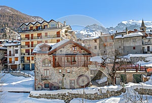 Houses in Limone Piemonte.