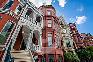 Houses at Logan Circle, in Washington, DC photo