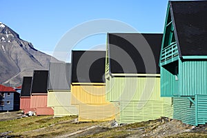 Houses in Longyearbyen photo