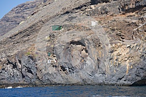 Houses in a mountain