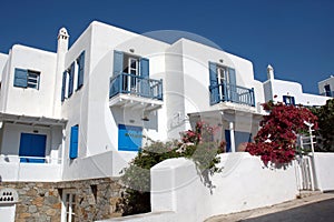 Houses on Mykonos