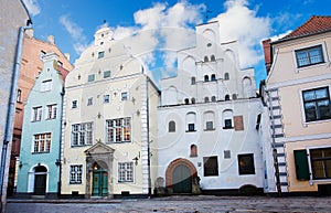 Houses in old town, Riga