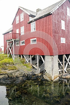 Houses over the sea