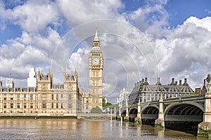 Houses of parliament and big ben