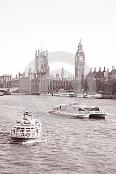 Houses of Parliament and Big Ben, London