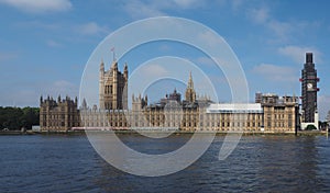 Houses of Parliament conservation works in London