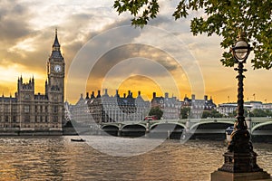 The Houses of Parliament London