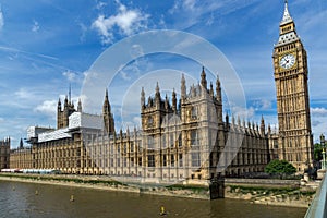 Houses of Parliament, Palace of Westminster, London, England