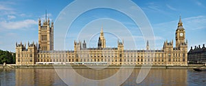 Houses of Parliament on a sunny day