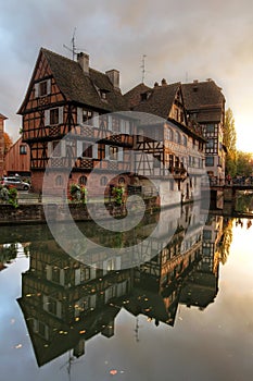 Houses in Petite-France, Strasbourg, France photo