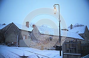 Houses preserved to provide warmth in Saint-Loup-de-Naud