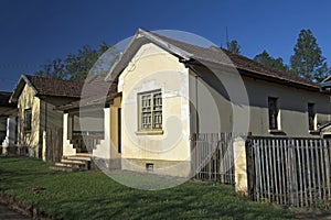 Houses of the residential village of Horto Florestal de Rio Claro