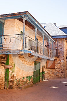 Houses of Riego del Camino, Spain photo