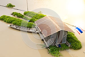 Houses on River