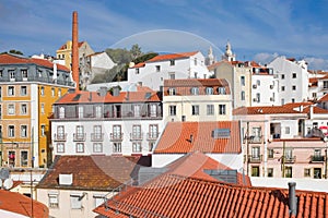 Houses an Rooftops in Alfama - Lisbon