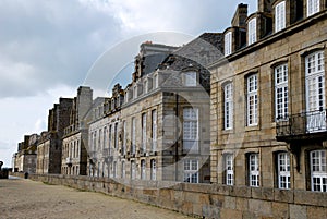 The houses of Saint-Malo