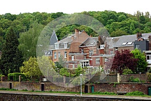 Houses on Sambre River, Namur, Belgium