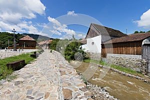 Houses in Sibiel. Rumania