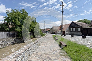 Houses in Sibiel. Rumania