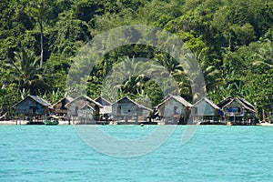 Houses on stilts