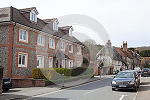Houses in Streatley, Berkshire in the UK