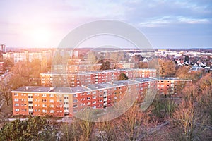 Houses in Suburban Neighborhood, Germany