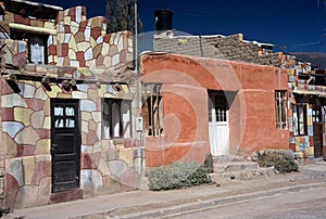 Houses in Tilcara,Salta,Argentina photo