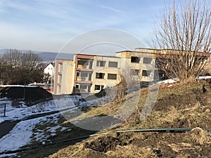 Houses to be destructed, partially dismantled in Urdorf Switzerland