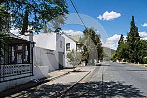 Houses and Trees in Graaff-Reinet, Free State, South Africa