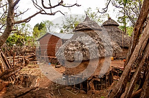 Houses of tribe Konso