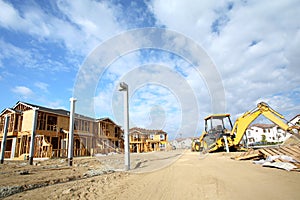 Houses Under Construction