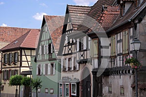 Houses in the village centre