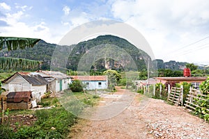 Houses in Vinales, Cuba