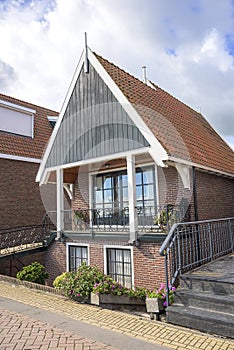 Houses in Volendam, Netherlands