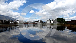 Houses at the waterside