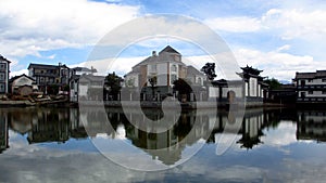 Houses at the waterside