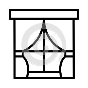 Housevector thin line icon