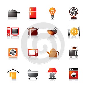 Houseware Colorful Icons