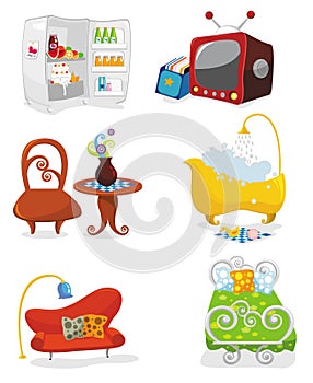 Houseware icon set