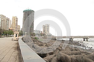 Housing boom construction activity in Mumbai India