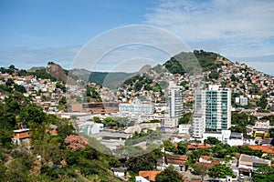 housing community on the hillside in Vitoria, Espirito Santo, Brazil