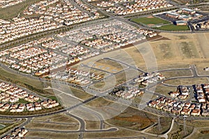 Housing development from the air