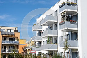 Housing development area