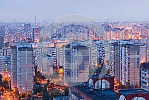 Housing estate in Kiev, Ukraine