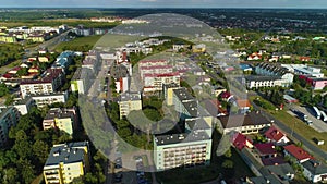 Housing Estate Osiedle Jagiellonskie Biala Podlaska Aerial View Poland