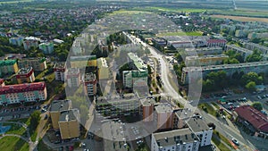 Housing Estate Osiedle Jagiellonskie Biala Podlaska Aerial View Poland